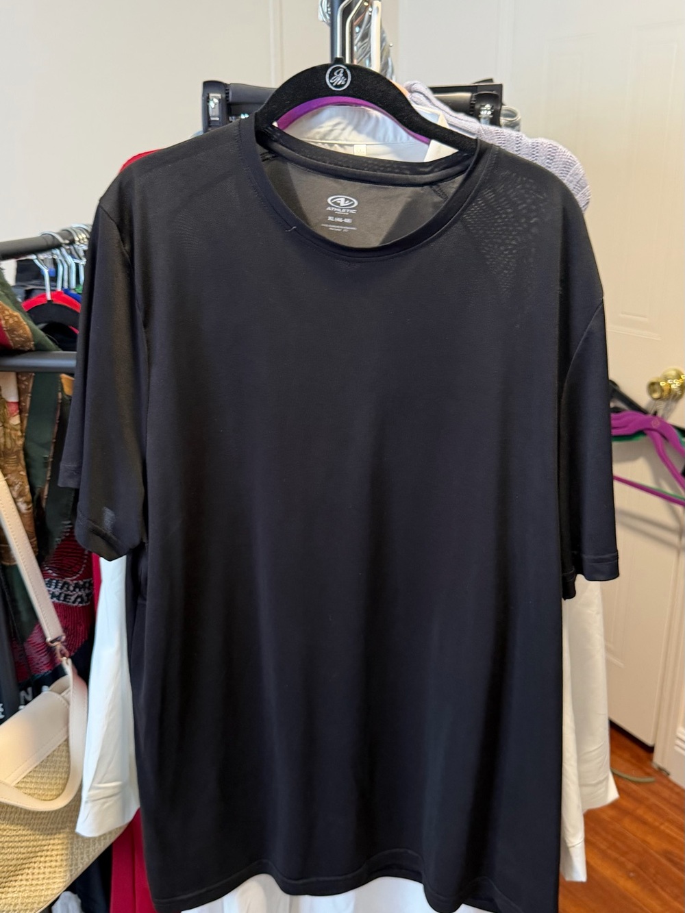 Set of two Athletic Works Black Short Sleeve Performance Tee